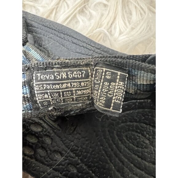 Teva Hurricane Sport Outdoor Sandals Gladiator Style Blue & Grey Womens Size 8 - Picture 3 of 8